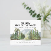 Budget New Neck of the Woods Forest Moving Card (Stehend Vorderseite)
