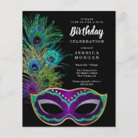 Budget New Orleans Mardi Gras Geburtstagspartei