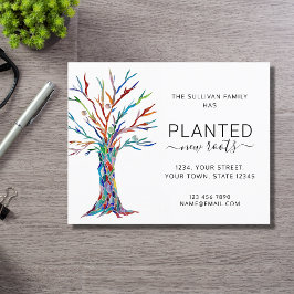 Budget New Roots Tree Moving Ankündigung