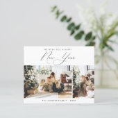 Budget New Year Foto Card | Neues Jahr (Stehend Vorderseite)