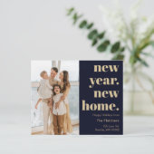 Budget New Year New Zuhause Moving Foto Holiday Ca (Stehend Vorderseite)
