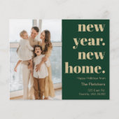 Budget New Year New Zuhause Moving Foto Holiday Ca (Vorderseite)