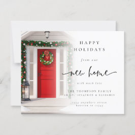 Budget New Zuhause Foto Overlay Weihnachtskarte