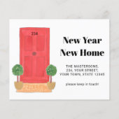 Budget New Zuhause Moving Ankündigung (Vorderseite)