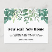 Budget New Zuhause Moving Announcement Card (Vorderseite)