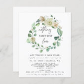 Budget Nichts Extravagant nur Liebe Ankündigung (Vorne/Hinten)