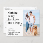 Budget Nichts Extravagant nur Liebe Hund Save the (Vorne/Hinten)