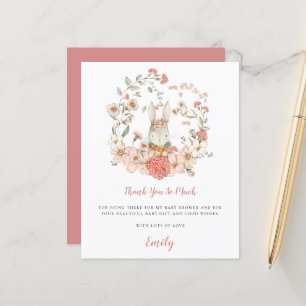 Budget Niedlich Bunny Coral Baby Dusche Vielen Dan