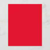 Budget Niedlich Cat Red Christmas Card Flyer (Hinten)