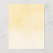 BUDGET Niedlich Elephant Yellow Balloons Babydusch (Rückseite)