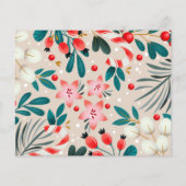 Budget Niedlich Frohe Weihnachts-Foto-Karten Flyer (Hinten)