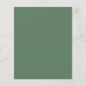 Budget Niedlich Minimalistisch Modernes Foto (Rückseite)