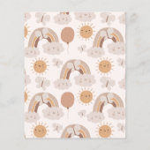 Budget Niedlich Wild & Onederful 1. Geburtstag (Rückseite)