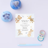 Budget Niedliches Spielzeug Kinderdusche Einladung Flyer (Einzeln)