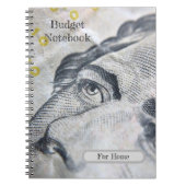 Budget Notebook für Zuhause Notizblock (Vorderseite)