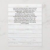 Budget Nuestra Boda Lila Floral Einladungen Flyer (Hinten)