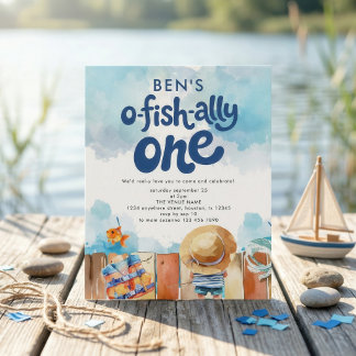 Budget Ofishally One Fischerjunge 1. Geburtstagsei