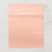Budget Oh Baby Pink Aquarell Blumendusche (Rückseite)