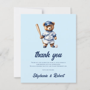 Budget Oh Boy Baseball Babyparty Dankeschön