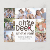 Budget Oh Dee Was für ein Foto Weihnachtskarte (Vorderseite)