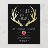 Budget Oh Dee Was für ein Jahr Weihnachten Party (Vorderseite)