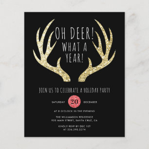 Budget Oh Dee Was für ein Jahr Weihnachten Party