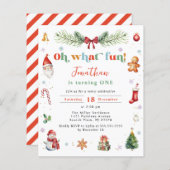 Budget Oh, was Spaß Weihnachten farbenfroh 1. Gebu (Vorne/Hinten)