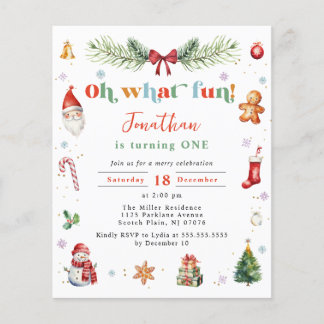 Budget Oh, was Spaß Weihnachten farbenfroh 1. Gebu