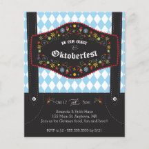 Budget Oktoberfest, Oktoberfest Party Einladung Fl