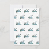 Budget One Happy Camper Trees Camping 1. Geburtsta Mitteilungskarte (Rückseite)