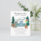 Budget One Happy Camper Woods Camping 1. Geburtsta (Stehend Vorderseite)