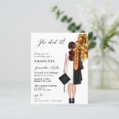 Budget Orange einfaches Foto Sie tat es Abschluss (Stehend Vorderseite)