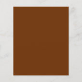 Budget Orange Gold Brown Agate Wedding Einladung (Rückseite)