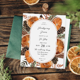 Budget Orange Rustikale Feiertage Erntedank Abende