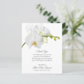 Budget Orchid Beerdigung Memorial Vielen Dank (Stehend Vorderseite)