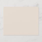 Budget Pampas Gras Boho Save the Date Flyer (Hinten)
