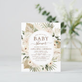 Budget Pampas Grass Baby Shower Boho Eucalyptus (Stehend Vorderseite)