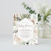 Budget Pampas Grass Baby Shower Boho Eucalyptus (Stehend Vorderseite)