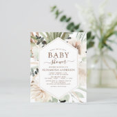 Budget Pampas Grass Baby Shower Boho Eucalyptus (Stehend Vorderseite)