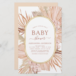 Budget Pampas Grass Bohemisch Boho Babydusche