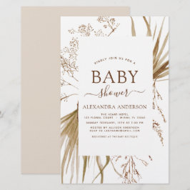 Budget Pampas Grass Bohemisch Boho Babydusche