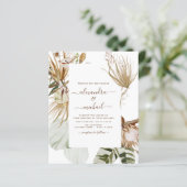 Budget Pampas Grass Bohemisch Boho Tropical Weddin (Stehend Vorderseite)