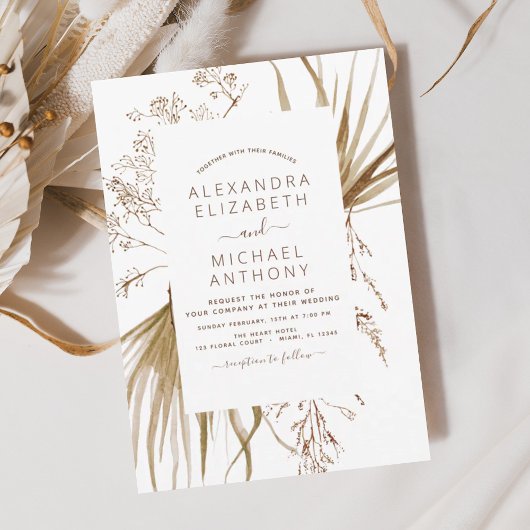 Budget Pampas Grass Bohemisch Boho Wedding