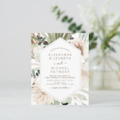 Budget Pampas Grass Boho Eukalyptus Wedding (Stehend Vorderseite)