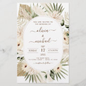 Budget Pampas Grass Boho Eukalyptus Wedding (Vorderseite)