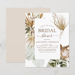 Budget Pampas Grass Boho Tropical Brautparty