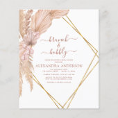 Budget Pampas Grass Brunch Bubbly Boho (Vorderseite)