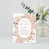 Budget Pampas Grass Foto Boho Tropical Wedding (Stehend Vorderseite)