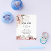 BUDGET Pampas Grass FOTO Brautparty laden Flyer (Einzeln)