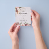BUDGET Pampas Grass FOTO Brautparty laden Flyer (Gruppe)